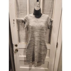 Trouble at the Mill Heathered Gray‎ Sweater Dress